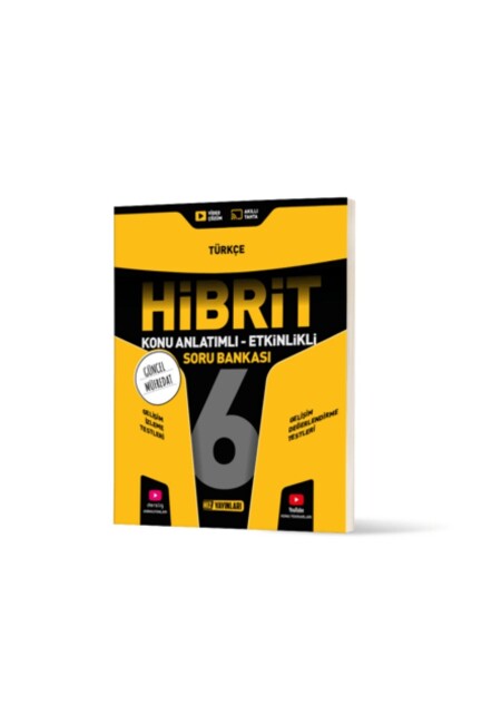 HIZ 6.Sınıf HİBRİT TÜRKÇE Soru Bankası - HIZ YAYINLARI