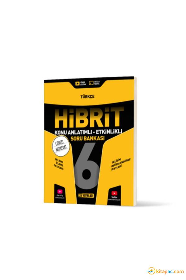 HIZ 6.Sınıf HİBRİT TÜRKÇE Soru Bankası - 1