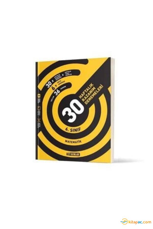 HIZ 6.Sınıf MATEMATİK 30 HAFTALIK DENEME - 1