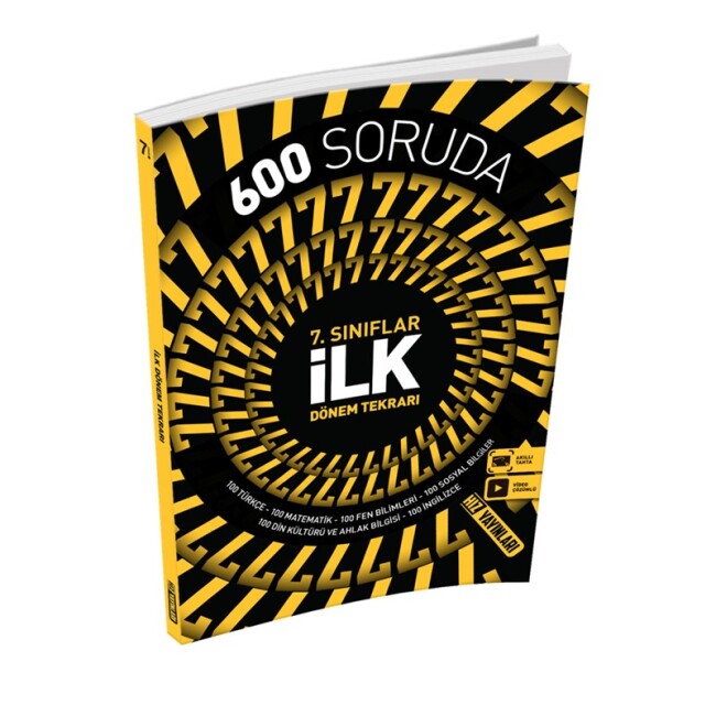 HIZ 7.Sınıf İLK DÖNEM TEKRARI 600 SORUDA - HIZ YAYINLARI