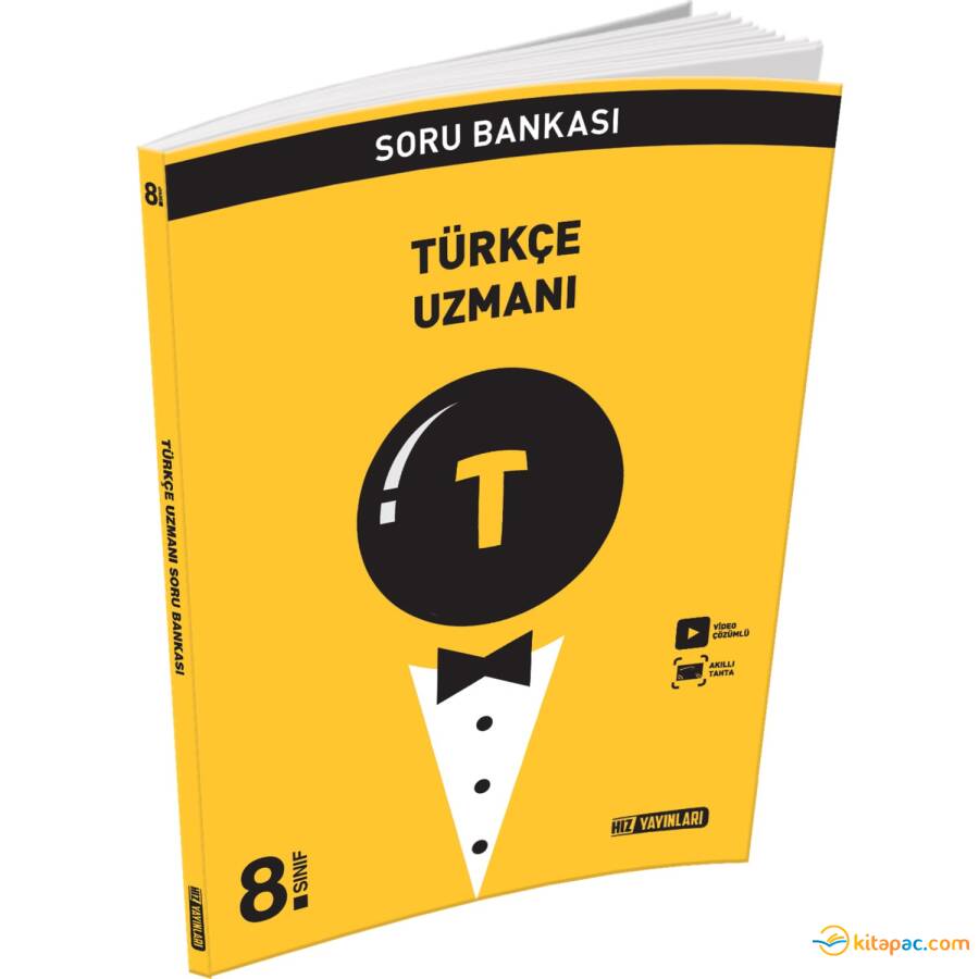 HIZ 8.Sınıf TÜRKÇE UZMANI SORU BANKASI - 1