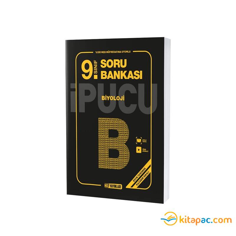 HIZ 9.Sınıf BİYOLOJİ İPUCU Soru Bankası - 1