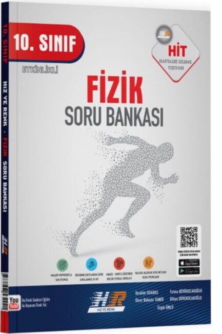 HIZ ve RENK 10.Sınıf FİZİK HİT SORU BANKASI - HIZ VE RENK YAYINLARI