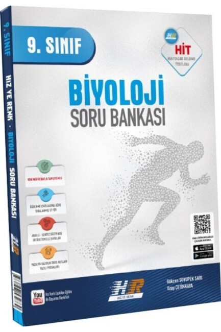 HIZ ve RENK 9.Sınıf BİYOLOJİ HİT Soru Bankası - HIZ VE RENK YAYINLARI