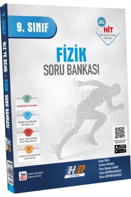 HIZ ve RENK 9.Sınıf FİZİK HİT Soru Bankası - HIZ VE RENK YAYINLARI