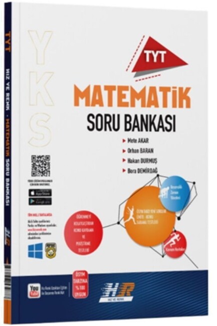 HIZ ve RENK TYT MATEMATİK SORU BANKASI - HIZ VE RENK YAYINLARI