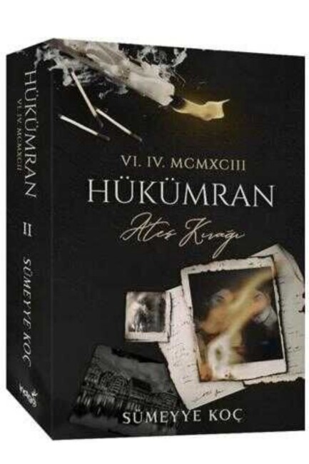 HÜKÜMRAN - 2 - ATEŞ KIRAĞI - KARTON KAPAK - İNDİGO KİTAP 