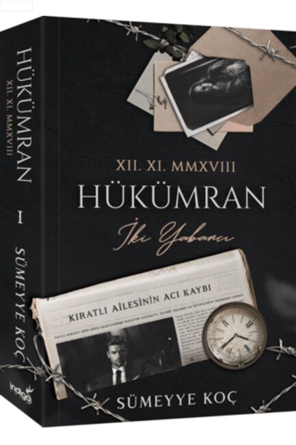 HÜKÜMRAN İKİ YABANCI KARTON KAPAK - SEMEYYE KOÇ - İNDİGO KİTAP 