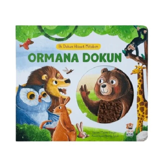İLK DOKUN HİSEET KİTABIM ORMANA DOKUN - Sincap Kitap