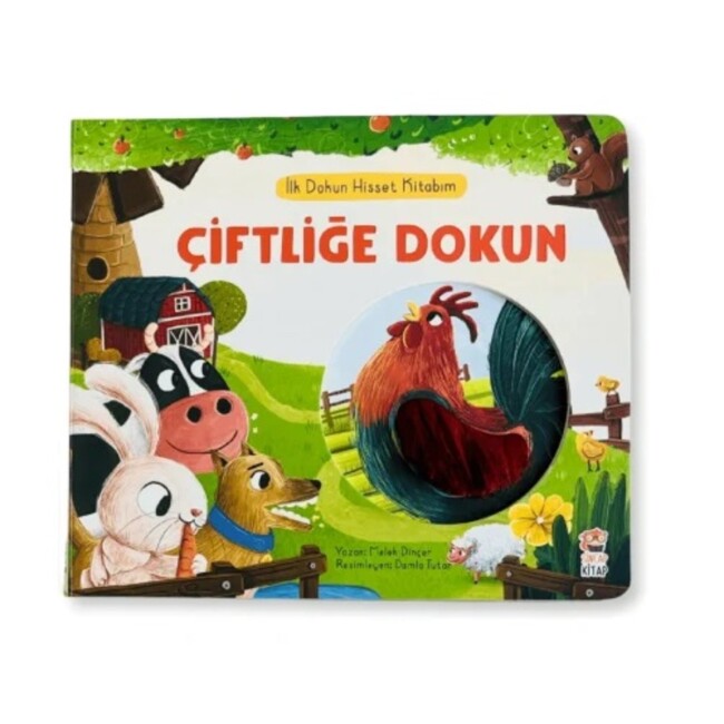 İLK DOKUN HİSSET KİTABIM ÇİFTLİĞE DOKUN - Sincap Kitap