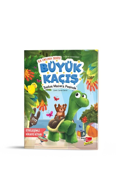 BÜYÜK KAÇIŞ TOSTOS MACERA PEŞİNDE - İLK OKUMA SERİSİ - DİKKAT ATÖLYESİ YAYINLARI