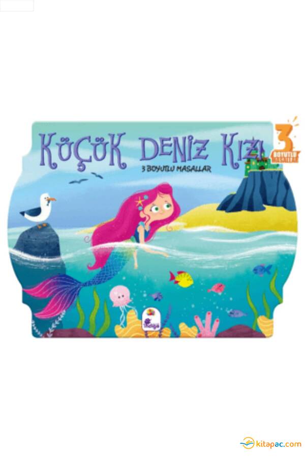 İNDİGO ÇOCUK KÜÇÜK DENİZ KIZI 3 BOYUTLU MASALLAR - 1