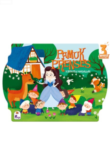 İNDİGO ÇOCUK PAMUK PRENSES 3 BOYUTLU MASALLAR - İNDİGO KİTAP 