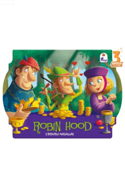 İNDİGO ÇOCUK ROBİN HOOD 3 BOYUTLU MASALLAR - İNDİGO KİTAP 