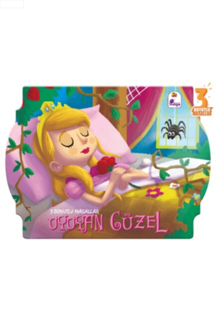 İNDİGO ÇOCUK UYUYAN GÜZEL 3 BOYUTLU MASALLAR - İNDİGO KİTAP 