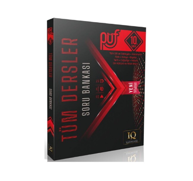 IQ YAYINLARI 10.SINIF TÜM DERSLER SORU BANKASI - IQ YAYINLARI