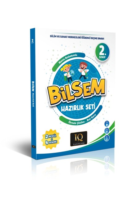 IQ YAYINLARI 2.Sınıf BİLSEM HAZIRLIK SETİ - IQ YAYINLARI