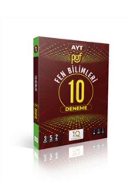 IQ YAYINLARI AYT FEN BİLİMLERİ PÜF 10 BRANŞ DENEME - IQ YAYINLARI