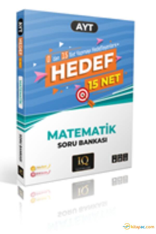 IQ YAYINLARI AYT MATEMATİK HEDEF 15 NET SORU BANKASI - 1