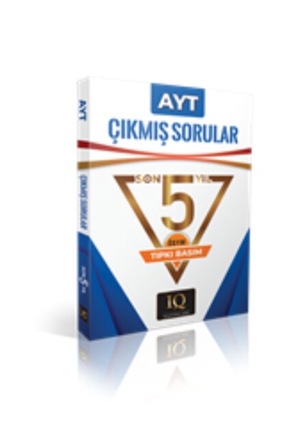IQ YAYINLARI TIPKI BASIM ÖSYM ÇIKMIŞ SORULAR AYT 2020-2024 - IQ YAYINLARI