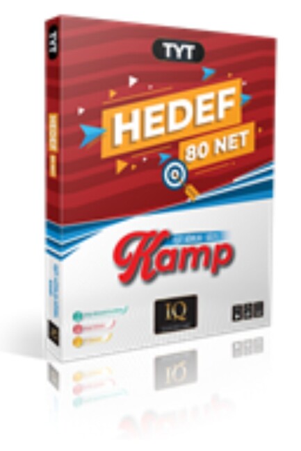 IQ YAYINLARI TYT HEDEF 80 NET KAMP EŞİT AĞIRLIK-SÖZEL - IQ YAYINLARI