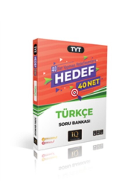 IQ YAYINLARI TYT TÜRKÇE HEDEF 40 SORU BANKASI - IQ YAYINLARI