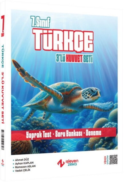 İŞLEYEN ZEKA 7.Sınıf TÜRKÇE 3 LÜ KUVVET SERİSİ SETİ - İŞLEYEN ZEKA YAYINLARI