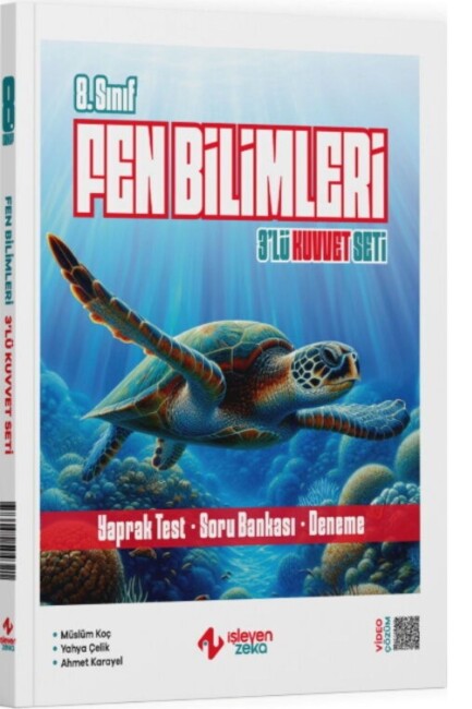 İŞLEYENZEKA 8.Sınıf FEN BİLİMLERİ 3 LÜ KUVVET SERİSİ SETİ - İŞLEYEN ZEKA YAYINLARI