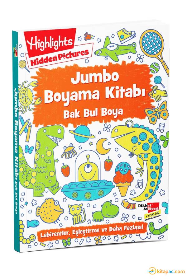 JUMBO BOYAMA KİTABI BAK BUL BOYA - 1
