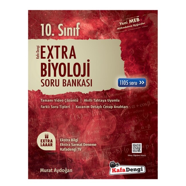 KAFADENGİ 10.Sınıf EXTRA BİYOLOJİ Soru Bankası - KAFADENGİ YAYINLARI