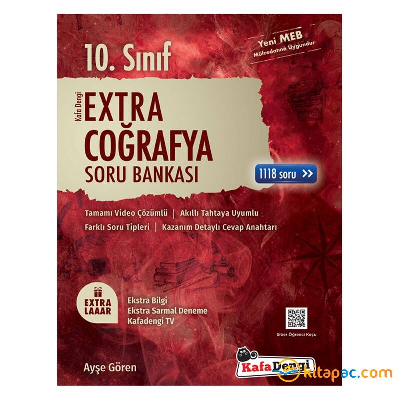 KAFADENGİ 10.Sınıf EXTRA COĞRAFYA Soru Bankası - 1