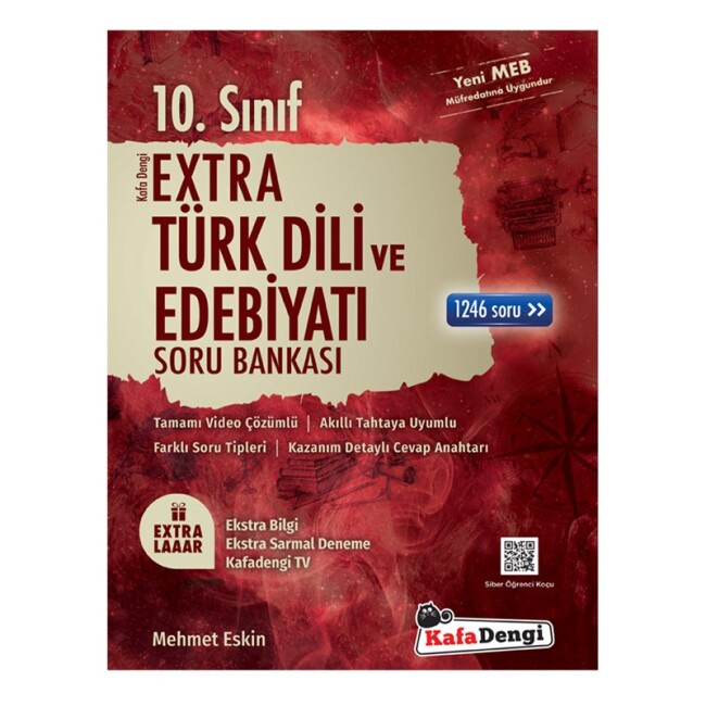 KAFADENGİ 10.Sınıf EXTRA TÜRK DİLİ VE EDEBİYATI Soru Bankası - KAFADENGİ YAYINLARI