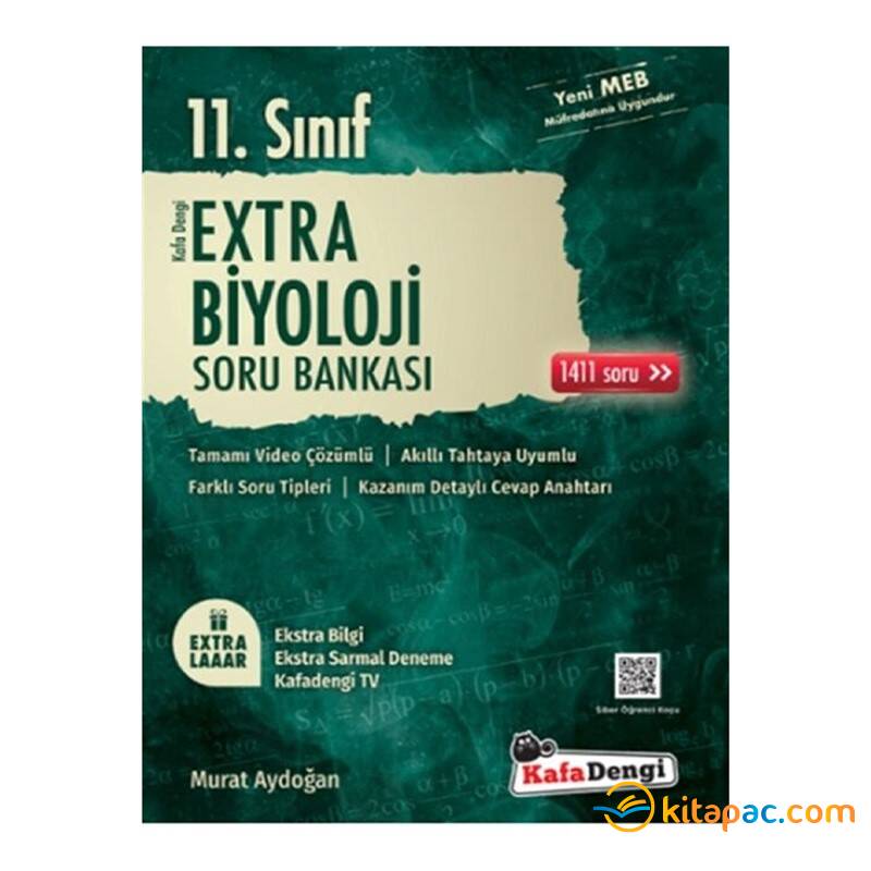 KAFADENGİ 11.Sınıf EXTRA BİYOLOJİ Soru Bankası - 1