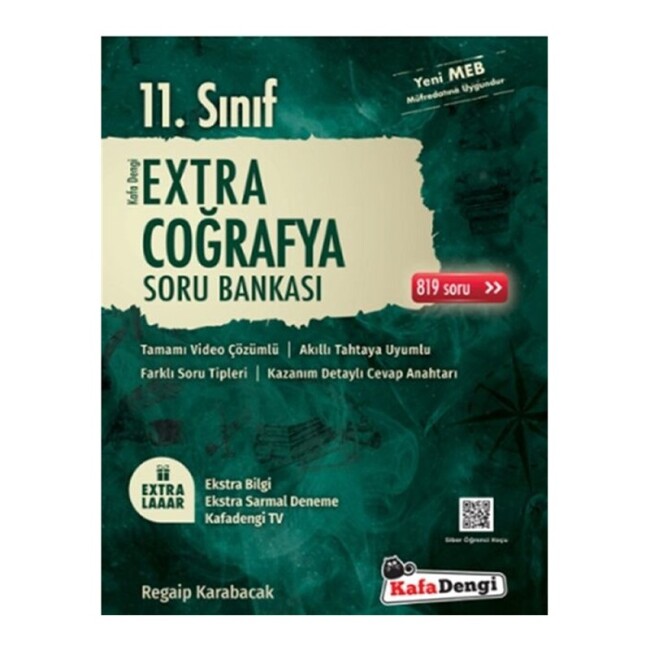 KAFADENGİ 11.Sınıf EXTRA COĞRAFYA Soru Bankası - KAFADENGİ YAYINLARI