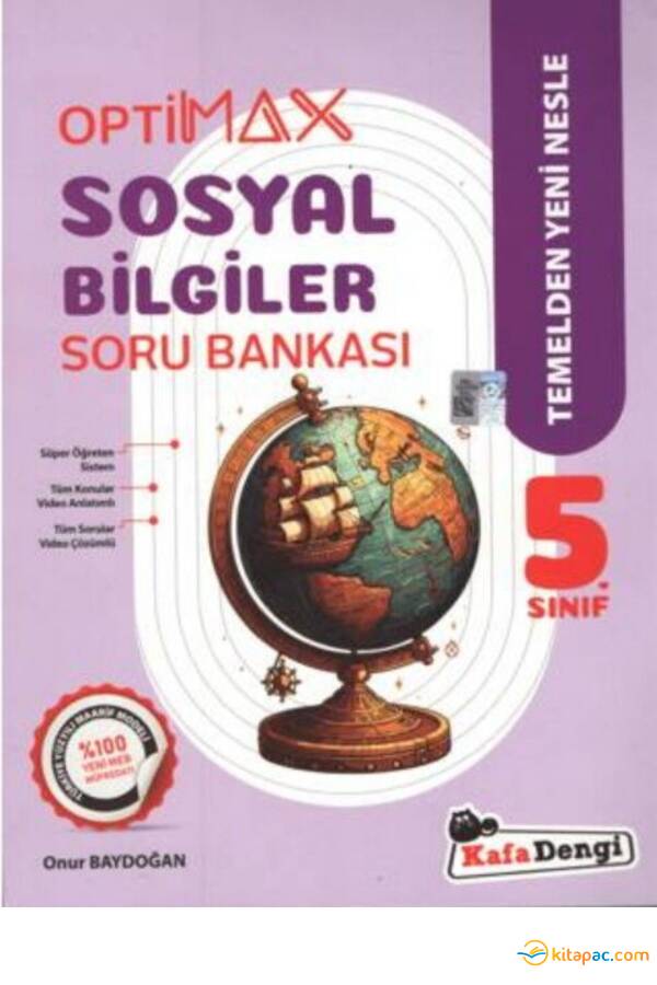 KAFADENGİ 5.Sınıf OPTİMAX SOSYAL BİLGİLER SORU BANKASI - 1