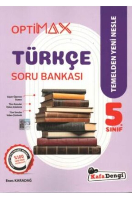 KAFADENGİ 5.Sınıf OPTİMAX TÜRKÇE SORU BANKASI - KAFADENGİ YAYINLARI