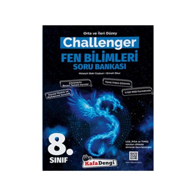 KAFADENGİ 8.Sınıf FEN BİLİMLERİ CHALLENGER Soru Bankası - KAFADENGİ YAYINLARI