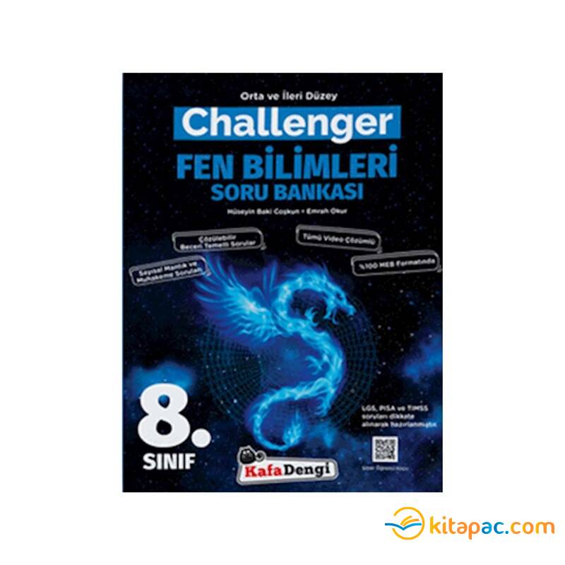 KAFADENGİ 8.Sınıf FEN BİLİMLERİ CHALLENGER Soru Bankası - 1