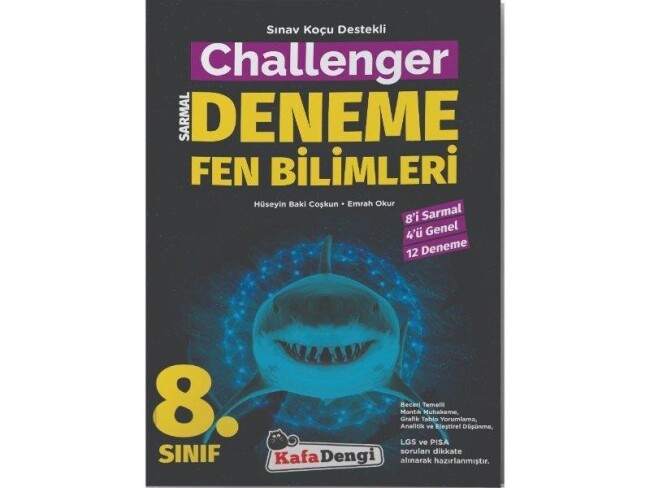 KAFADENGİ 8.Sınıf LGS FEN BİLİMLERİ CHALLENGER 12 DENEME - KAFADENGİ YAYINLARI
