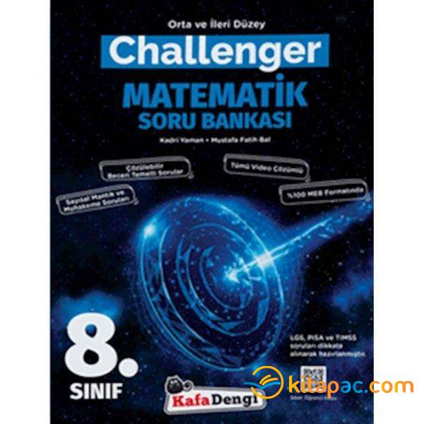 KAFADENGİ 8.Sınıf MATEMATİK CHALLENGER SORU BANKASI - 1