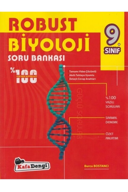 KAFADENGİ 9.Sınıf ROBUST BİYOLOJİ Soru Bankası - KAFADENGİ YAYINLARI