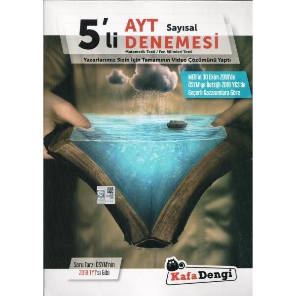 KAFADENGİ AYT 5 li SAYISAL DENEME SINAVI - KAFADENGİ YAYINLARI