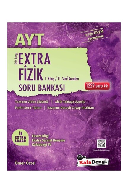 KAFADENGİ AYT EXTRA FİZİK 1.Kitap Soru Bankası - KAFADENGİ YAYINLARI