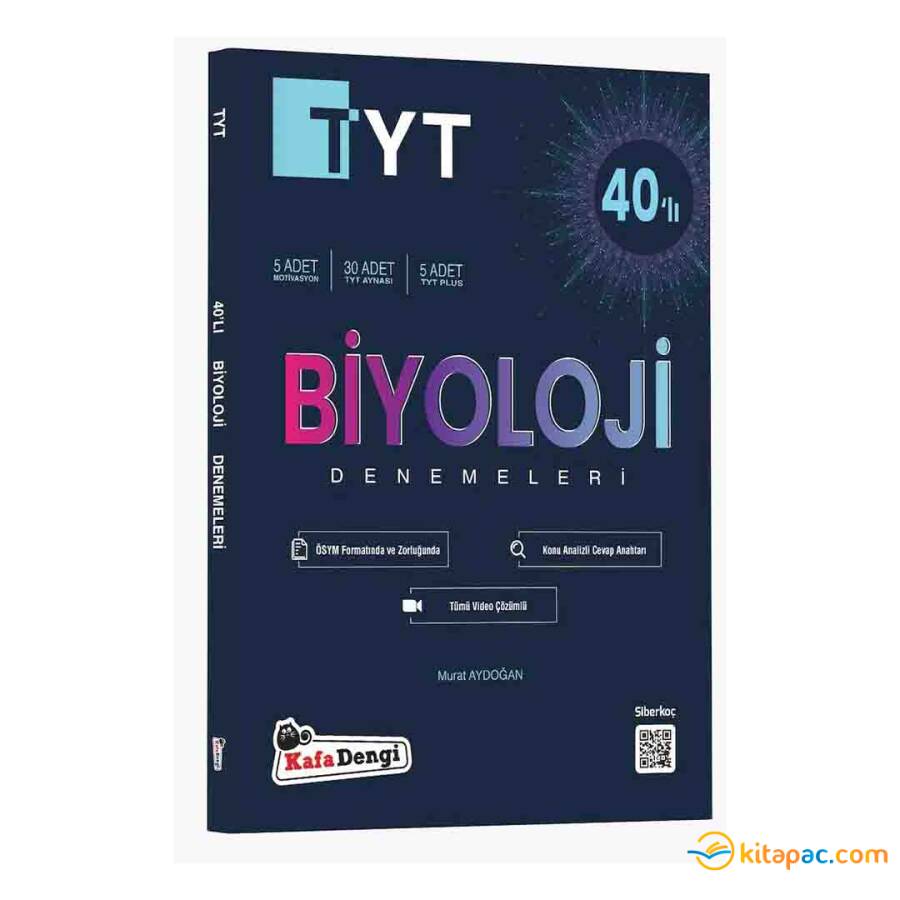 KAFADENGİ TYT 40 lı BİYOLOJİ DENEME SINAVI - 1