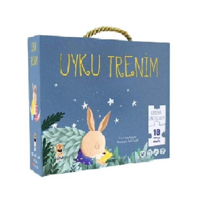 KAGU- UYKU TRENİM 18 PARÇA PUZZLE VE KİTAP - Sincap Kitap