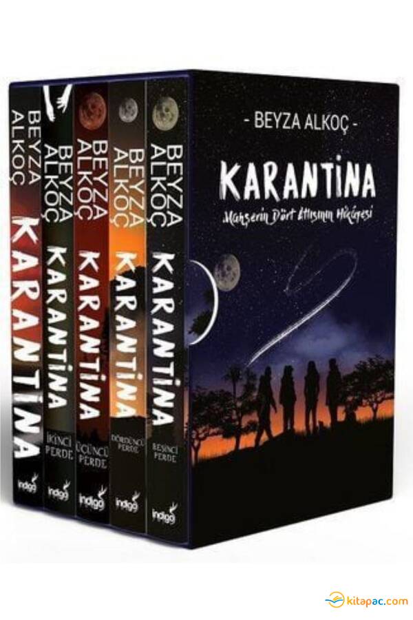 KARANTİNA SERİSİ 5 KİTAP SETİ - CİLTLİ KUTULU - 1