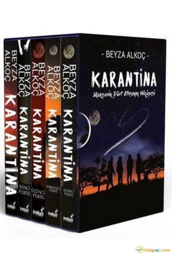 KARANTİNA SERİSİ 5 KİTAP SETİ - CİLTSİZ KUTULU - 1