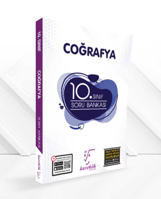 KAREKÖK 10.Sınıf COĞRAFYA Soru Bankası - KAREKÖK YAYINLARI