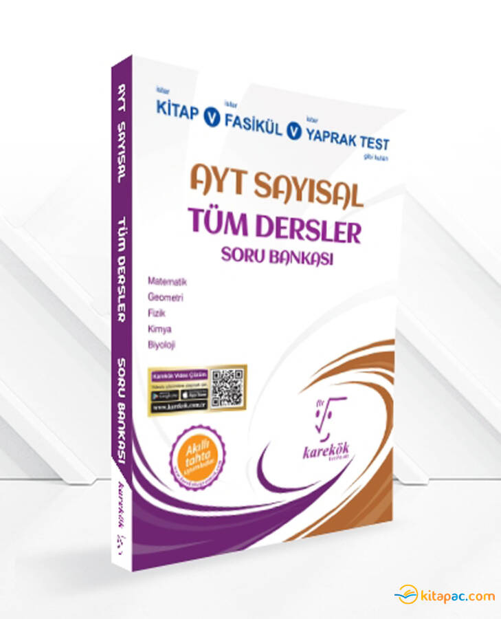 KAREKÖK AYT TÜM DERSLER SAYISAL Soru Bankası - 1