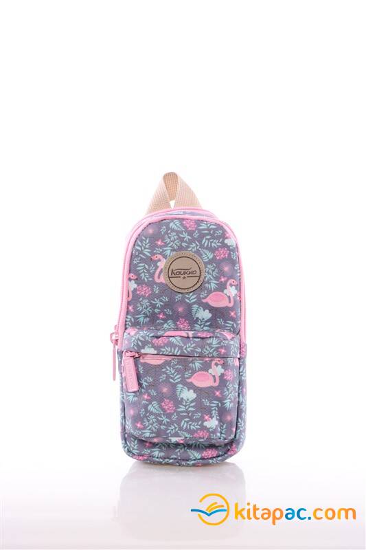 KAUKKO NATURE JR BAG KALEMLİK KALEM ÇANTASI Grey - 3